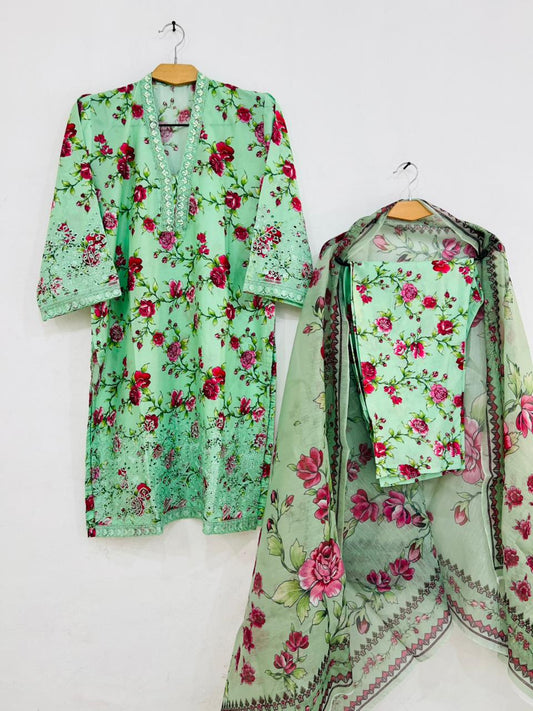 "Prestige Bloom – Artistry in Fabric & Form"