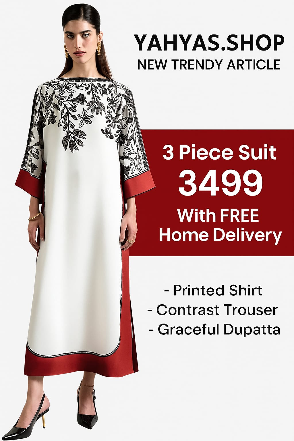 LONG LENGHT TRENDY ARTICAL.