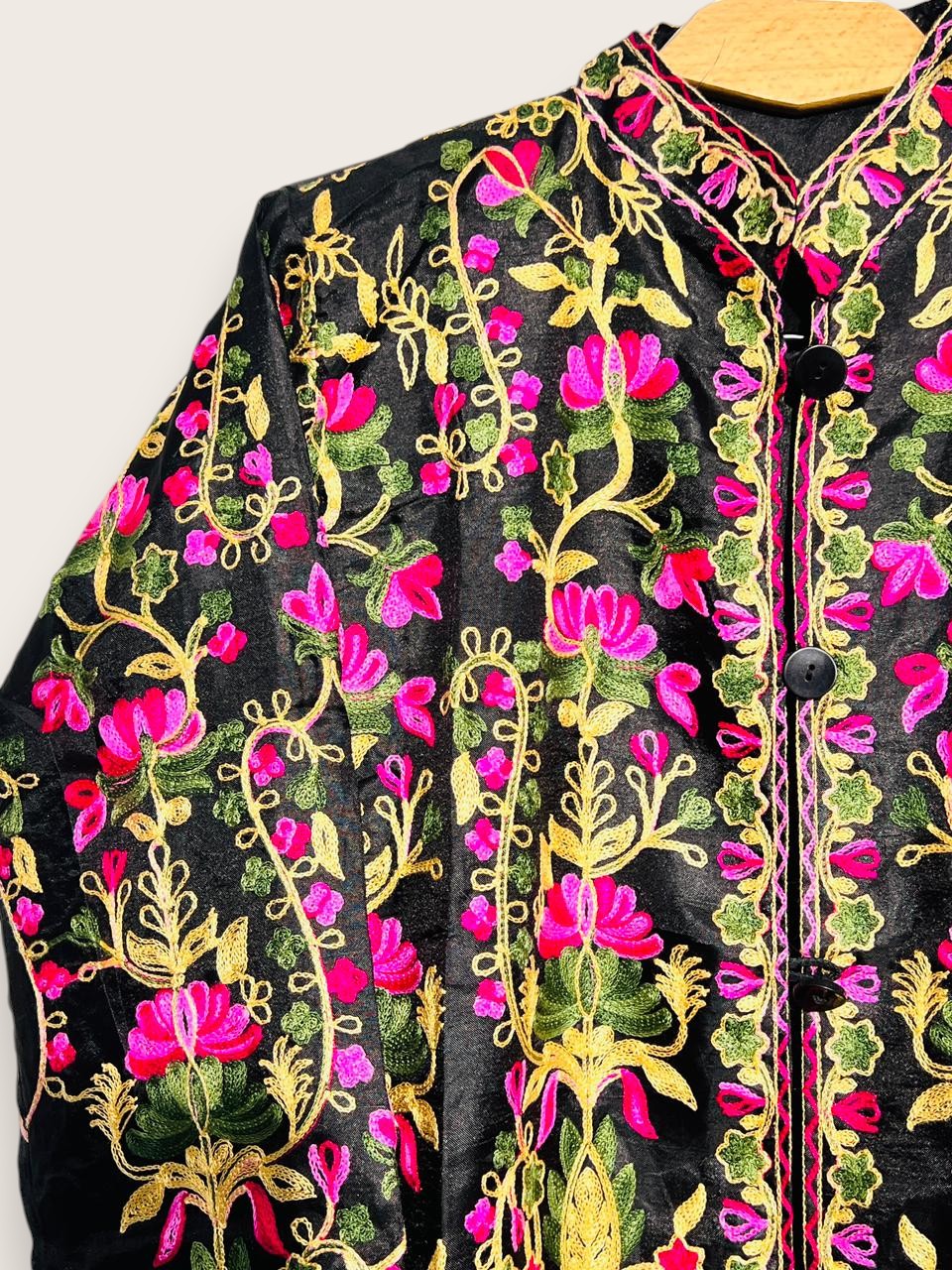 Premium Embroidered Single Shirt – Classic Single Colour Edition